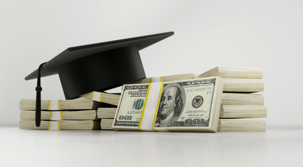 Conceptual image of debt reduction and freedom